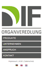 Mobile Screenshot of dif-kuepers.de